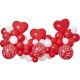 Love Red air-balloon, balloon garland set 65 pieces