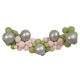 Colour Champagne-Latte balloon, garland set with 65 pieces