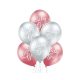 Baby Girl Glossy air-balloon, balloon 6 pcs 12 inch (30cm)