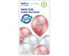 Baby Girl Glossy air-balloon, balloon 6 pcs 12 inch (30cm)