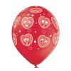 Heart Smileys, Heart air-balloon, balloon 6 pcs 12 inch (30 cm)