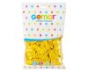 Colour Metal Yellow, Yellow Balloon, 100 pcs 10 inch (26 cm)