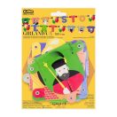 Party Royal Kings Sto Lat paper sign 160 cm