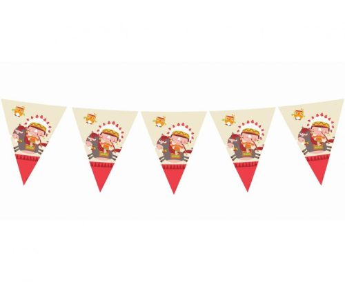 Indian Party, Indian bunting 360 cm