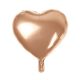 Rose Gold Heart, Pink Heart foil balloon 37 cm