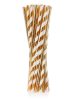 Rose Gold Paper Straw (24 pieces)