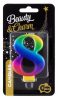 Colour 8 as Galaxy number candle, cake candle