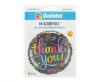 Thank You Chalkboard foil balloon 46 cm