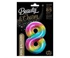 Rainbow Rainbow Number 8 foil balloon 85 cm