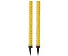 Happy Birthday Gold Golden Cake Fireworks 18 cm Pack of 2