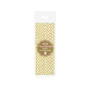 Colour Gold Heart Gold Heart Paper Straw Pack of 12