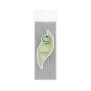 Colour Grey Gray paper straw set of 12