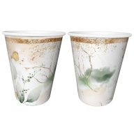 Party Feelings Leaf Paper Cup 6 pcs 240 ml