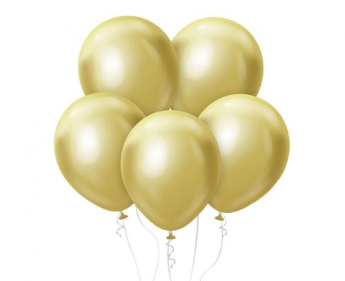 Platinum Gold, Gold air-balloon, balloon 7 pieces 12 inch (30 cm)