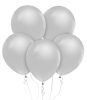 Silver Silver Metallic air-balloon, balloon 10 pieces 12 inch (30 cm)