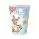 First Birthday Kangaroo paper cup 6 pcs 270 ml