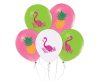 Flamingo Summer air-balloon, balloon 5 pcs 12 inch (30cm)