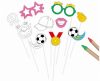 Football Fun colourable photo accessories 10 pcs set
