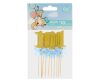 blue 1st Birthday decorative stick 10 pcs.