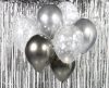 Colour Silver-Graphite air-balloon, balloon set 7 pcs 12 inch (30cm)