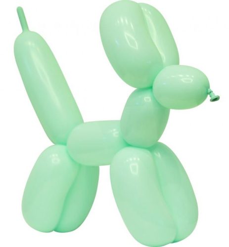 Green Green Macaron modeling balloon, balloon 50 pieces