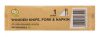 Party Wooden Wooden Fork and Knife with Napkin