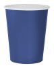 Blue Solid Blue paper cup 14 pcs 270 ml