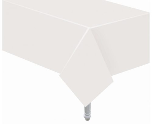 White paper Tablecover 132x183 cm