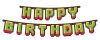 toy Game On Happy Birthday Banner 160 cm