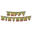 Gamer Game On Happy Birthday Banner Toy 160 cm