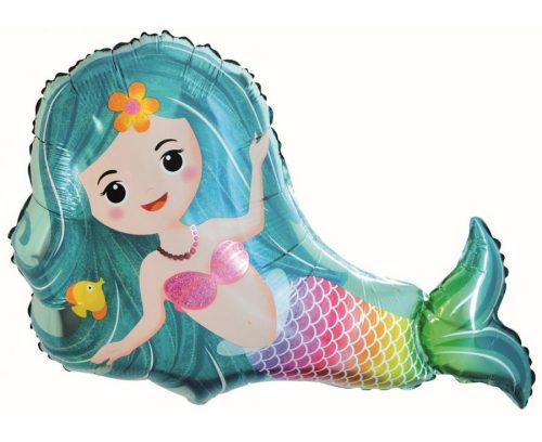 Mermaid Lazy foil balloon 66 cm
