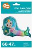 Mermaid Lazy foil balloon 66 cm