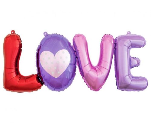 Love foil balloon 74x29 cm