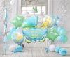 Happy Birthday Carriage Blue Blue Baby Carriage Foil Balloon 5-piece Set