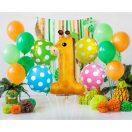 Animals Dots Giraffe Foil Balloon 5-piece Set