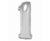 Number Silver Silver Number 1 Foil Balloon 76 cm