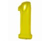 Number Gold Gold number 1 foil balloon 76 cm