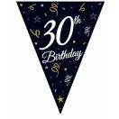Happy Birthday B&C Happy Birthday 30 Banner Garland 270 cm