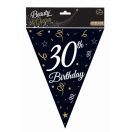 Happy Birthday B&C Happy Birthday 30 Banner Garland 270 cm