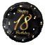 Happy Birthday B&C Gold Happy Birthday 18 foil balloon 36 cm