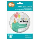 Happy Birthday Crocodile Crocodile Happy Birthday foil balloon 36 cm