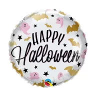 Halloween Happy Bats, Ghosts foil balloon 46 cm