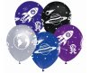 Universe, Space air-balloon, balloon 5 pieces 12 inch (30 cm)