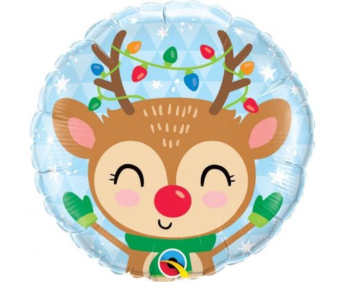 Reindeer Christmas Foil Balloon 46 cm