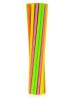 Colour Neon paper straw 24 pcs