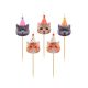 Animals Party Cat cake candle, candle set 5 pcs