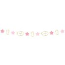 Baby Pink 1st Birthday Mini Garland 120 cm