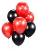 Colour Red-Black air-balloon, balloon set 7 pcs 12 inch (30cm)