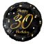 Happy Birthday B&C Gold Happy Birthday 30 foil balloon 36 cm