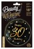 Happy Birthday 30 B&C Gold foil balloon 36 cm